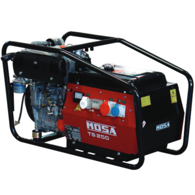 Generator sudura MOSA TS 250 D/EL, diesel, 250A