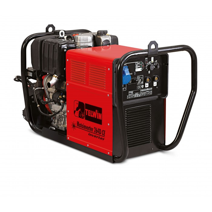 Generator TELWIN MOTOINVERTER 264D CE LOMBARDINI, Diesel, 11CP Global